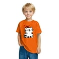 thumbnail image 3 of RXIRUCGD 2025 Vêtements d'Été pour Enfants T-shirt Imprimé Mode Mignon Col Rond Manches Courtes, 3 of 5