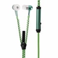 thumbnail image 4 of [TOP.SALE]Green Zipper Earphone In-ear Stereo Headset With Earbuds Microphone Creative Heavy Bass Zipper Headset, 4 of 10