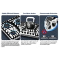 thumbnail image 2 of 5 Burner Gas Cooktop 30 inch with Thermocouple Protection, Stainless Steel Gas Stove Top for Kitchen, Natural Gas/Propane Gas Convertible, 2 of 5