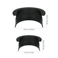 thumbnail image 2 of 6 forros de plástico para troneras de mesa de billar, para bar o casa. 4 esquinas, 2 laterales. Color negro., 2 of 7