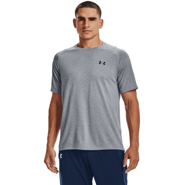 Camiseta Under Armour Tech 2.0 de manga corta Steel S para hombre