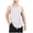 White, variant on Male Summer Breathable Thin Strap Solid Color Sports Loose Vest Men's Top 2XL