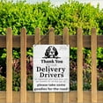 thumbnail image 6 of Zomyto Delivery Sign,Thank You to Our Delivery Drivers,Delivery Driver Snack Sign Front Door Decor Wood Wall Hanging Tags,Appreciation Wooden Plaque Hanging Sign (Beagle), 6 of 6