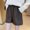 *Coffee, variant on ClodeEU Women's Elastic Waist Shorts,Casual Loose Fit Solid Color Summer Shorts with Pockets Black,Women's Plus L