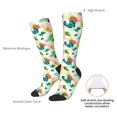 thumbnail image 4 of Fotbe Floral Vintage Calcetas Divertidas Estampadas para Hombre y Mujer, Calcetas de Algodón hasta la Rodilla para Caminar, Correr, Enfermería y Embarazo, 4 of 6