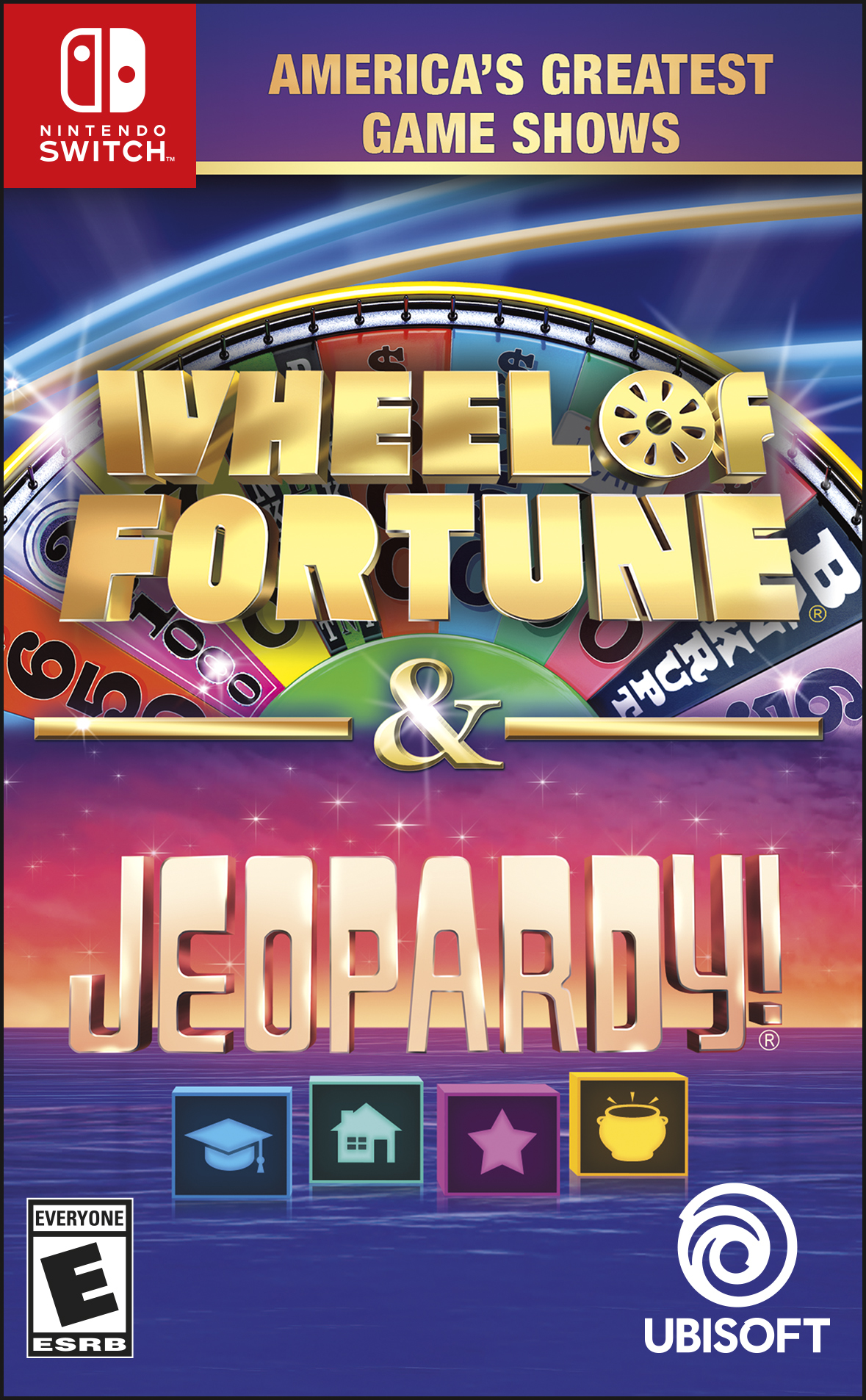 America's Greatest Game Shows: Wheel of Fortune & Jeopardy!, Ubisoft, Nintendo Switch, 887256037420