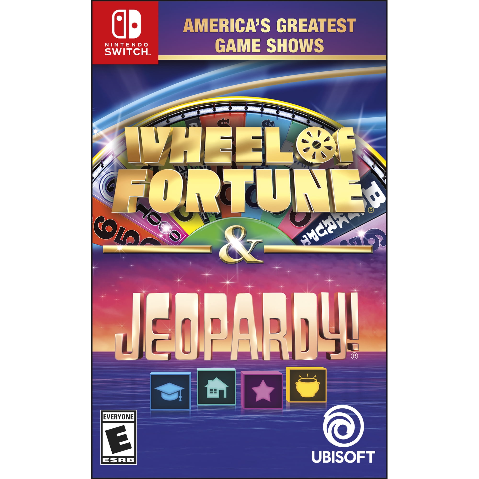 America's Greatest Game Shows: Wheel of Fortune & Jeopardy!, Ubisoft, Nintendo Switch, 887256037420