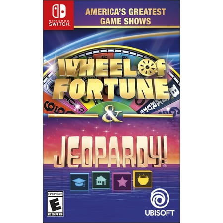 America's Greatest Game Shows: Wheel of Fortune & Jeopardy!, Ubisoft, Nintendo Switch, (Best Games For The Switch)