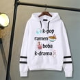 thumbnail image 2 of Sudadera con capucha con estampado de K-POP Ramen Boba K-drama para mujer y hombre, sudadera Harajuku de otoño e invierno, camisetas informales, 2 of 5