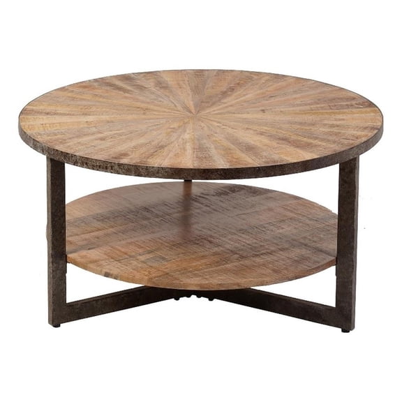 Chelsea Round Coffee Table - Natural