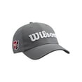 thumbnail image 2 of Wilson Men's Pro Tour Golf Hat Gray and White, 2 of 3