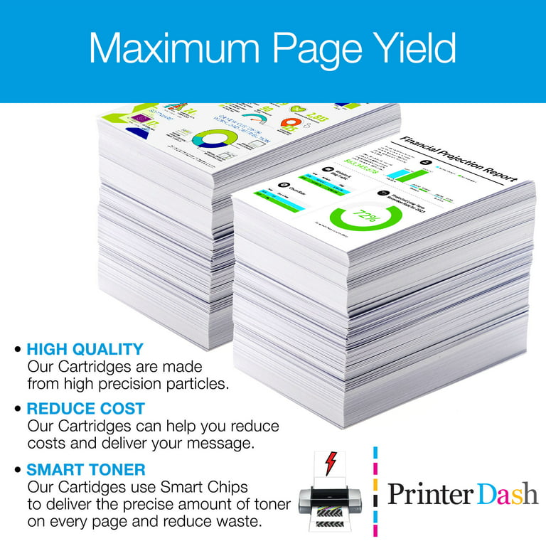 Aanklager pepermunt kleding PrinterDash Compatible Replacement for Color LaserJet Pro M182N/M182NW/M183FW  Toner Cartridge Combo Pack (2-BK/1-C/M/Y) (NO. 215A) (W2412B1CMY) -  Walmart.com