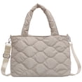 thumbnail image 1 of Bolso Bandolera Hugtrwg Algodón y Nailon Beige para Mujer, 1 of 9