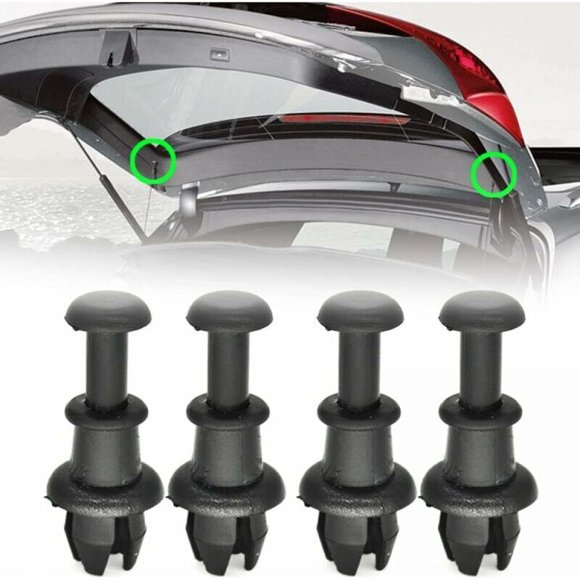 4x Shelf Fixing Clips for Audi A3 S3 8P 8V Q5 SQ5 8R Q2 Q3, VW Golf MK5 MK6 R R32 GTI Tiguan MK1 Polo 6R 6C 2G Up T-Cross 8P0862528 1M6867574A