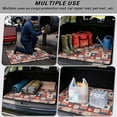 thumbnail image 3 of COEQINE Car Trunk Liner for Dogs All Season Rear Cargo Mat Car Boot Cover Heavy Duty Washable Pet Cargo Protector Fit for Sedans, SUVs & Trucks, Vintage USA Flag Patchwork, 3 of 7