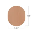 thumbnail image 2 of RightCare CGM Adhesive Patch Universal (25-Pack), Covered Oval, Walnut, Made with Synthetic PRO Extreme KT Tape, 2 of 6