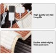 thumbnail image 3 of Heated Blanket Throw Electric Throw Blanket Ultra Soft Sherpa Heating Blanket, 3 of 5