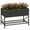 Dark Gray, variant on Beyamis Raised Garden Bed Spring, Galvanized Metal Planter Box with Legs, Storage Shelf and Bed Liner, Dark Brown