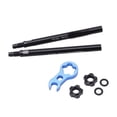 thumbnail image 1 of Bicycle Inner Tubes Valve Extender, High Strength Durable Aluminum Alloy Integrated Inner Tubes Valve Extender  For Cycling 80mm, 1 of 8