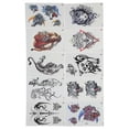 thumbnail image 1 of 10pcs Temporary Tattoos Stickers Waterproof Long Lasting Fake Tattoo Stickers Set, 1 of 5
