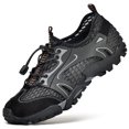 thumbnail image 3 of CAROOTU Espadrilles d'Extérieur pour Hommes Chaussures d'Eau en Maille Respirante à Enfiler Plates Décontractées Antidérapantes Randonnée, 3 of 7