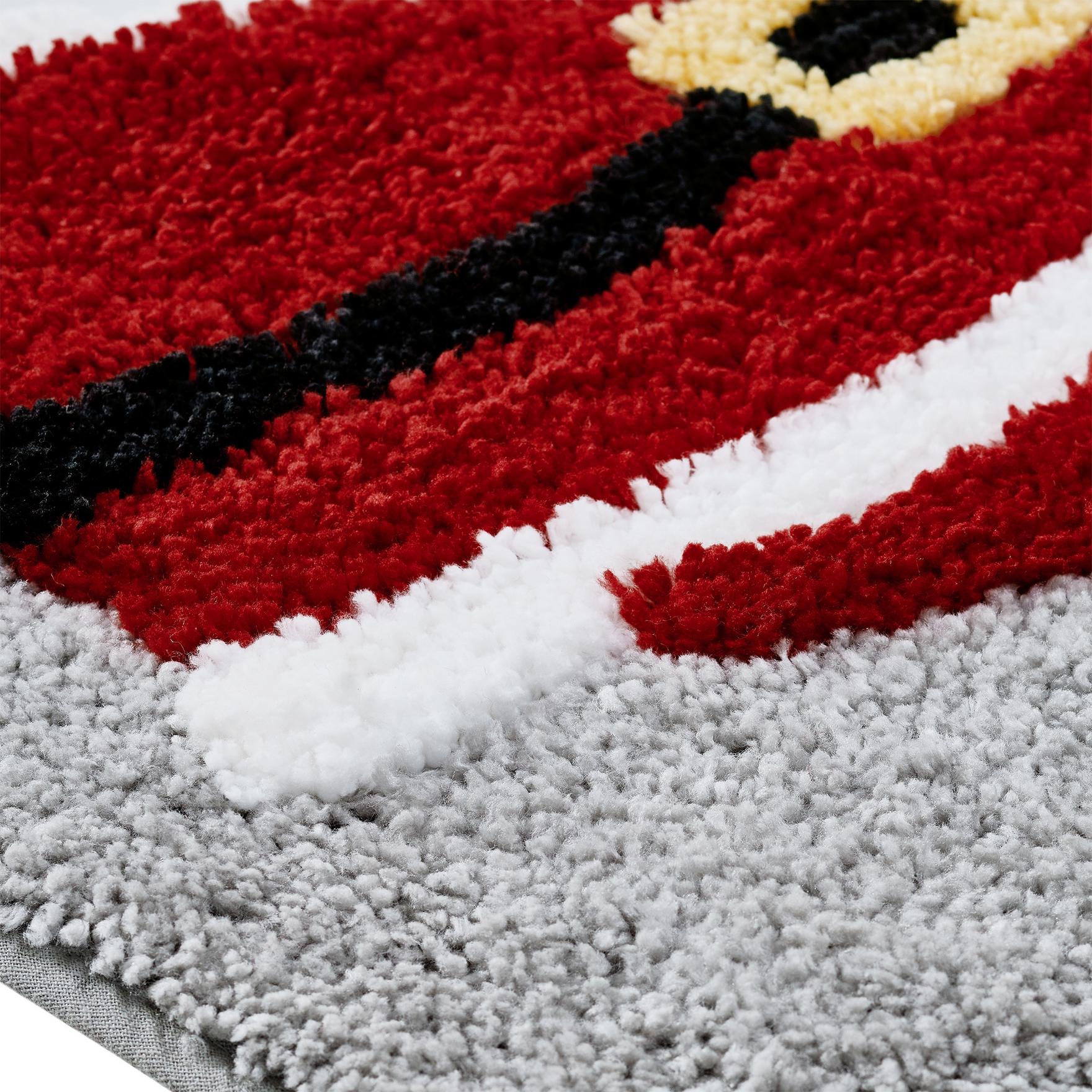 VCNY Home Multi Santa Holiday Bath Rug Set, 2 Count