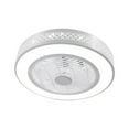 thumbnail image 3 of Ceiling Fan with Lights and Remote, Remote Control LED Lamp, Dimmable Bedroom Office Modern, Ceiling Fan For Bedroom, Bathroom, Indoor, 3 of 9