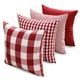 thumbnail image 1 of Fundas Decorativas para Cojines CARRIE HOME Rojo a Cuadros 50x50 cm, 1 of 7