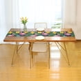 thumbnail image 3 of Yayeee Table Runner 70 inches Long Home Kitchen Dinning Party Decoration, Flamingo Floral Pattern, 3 of 7