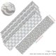 thumbnail image 2 of Rollo de 7 Uds de pegatinas de PVC para suelo, 100x21, pegatinas antideslizantes para azulejos, pegatinas impermeables para suelo, pegatinas adhesivas para azulejos para baño y cocina, ris, 2 of 5