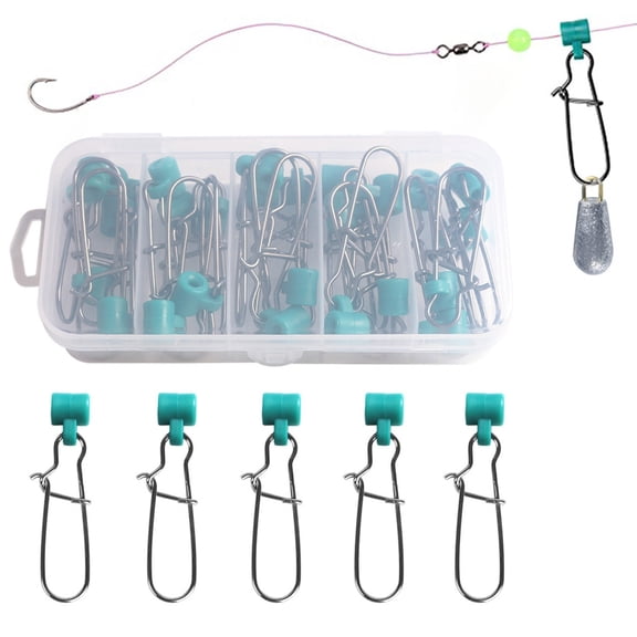 Fishing Line Slide with Lock, High Strength Braid Slider Connector for Tackle Kit