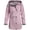 Soft Blush, variant on URBAN REPUBLIC Womens Rain Jacket Lightweight Insulated Water Resistant Windbreaker for Women