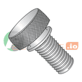 thumbnail image 1 of 10-32 x 3/8" Knurled Thumb Screws / Washer Face / Stainless Steel (Quantity: 100 pcs), 1 of 1