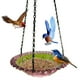 thumbnail image 1 of Comedero para Pájaros en Forma Con Gancho Jardín Al Aire Libre () Morado, 1 of 9