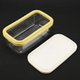 thumbnail image 4 of Chiciris Caja de Mantequilla, Soporte para Mantequilla Conpa, Almacenamiento de Mantequilla, Dinestante para Mantequilla, Platón de Mantecilla Con Red de Corte, PARA, 4 of 7