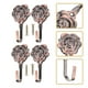thumbnail image 5 of RomaMX 4Sets Rose Flower Curtina Compañera de cortina de hierro Cortina de hierro Holla de cortinas antiguas, 5 of 7