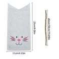 thumbnail image 2 of Cloth Easter Bag For Candy & Bunny Birthday Decorations Themed Bag For Easter Valentines Favors Some Bunny Is One, 2 of 8
