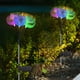 thumbnail image 1 of Lámpara De Jardín De Medusas De Fibra Óptica Lámpara de césped de medusas de fibra óptica solar decoración de patio trasero (luz colorida 3 uds) Wdftyju Para estrenar, 1 of 5