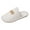 A-White, variant on Wovix Women Arch Support Slippers House Bedroom Slippers Orthopedic Shoes for Plantar Fasciitis Corduroy Closed Toe Slides Outdoor Solid Color Basic Bedroom Shoes