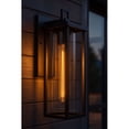thumbnail image 5 of 81425BK Lark Mateo - 12W 1 LED Large Outdoor Wall Lantern-24 Inches Tall and 9 Inches Wide, 5 of 7