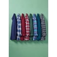 thumbnail image 4 of KingSize Men's Big & Tall Signature Solid Flannel Shirt, 4 of 5