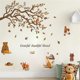 thumbnail image 5 of Teissuly Forest Wall Sticker Self-adhesive PVC Bedroom Wall Decoration Bear Jungle Graffiti Sticker Teissuly WER202312135034, 5 of 6
