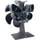 thumbnail image 4 of KAIYANG Ventiladores de estufa de 6 aspas, ventiladores de estufa de leña alimentados por calor, ventiladores de estufa de leña, funcionamiento silencioso, 4 of 5
