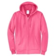 thumbnail image 5 of Port & Company ® - Core Fleece Full-Zip Hooded Sweatshirt. PC78ZH, 5 of 6