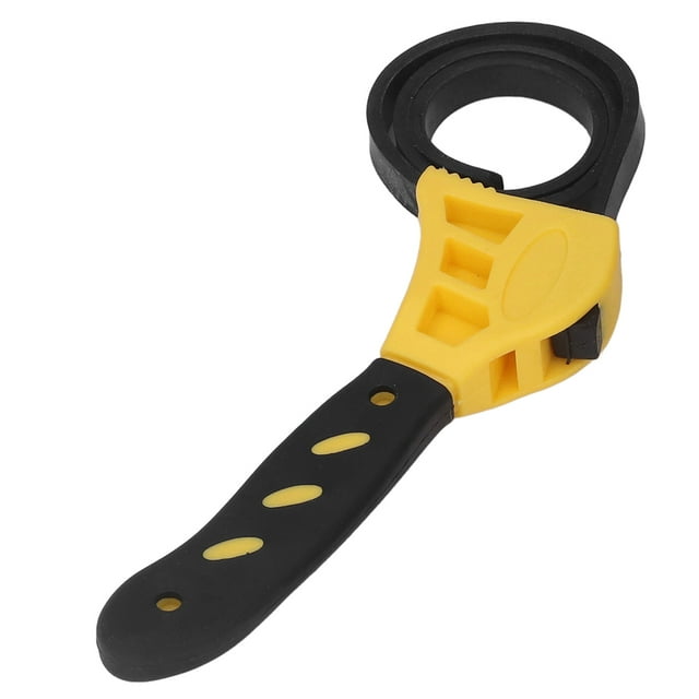Clé à Courroie, Clé à Courroie Réglable 2pcs 6in 8in Multi Usage Sangle en Caoutchouc Clé pour l'Entretien de la Voiture, Clés Réglables Outils à Main