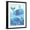 Black Frame, variant on Art.com Ocean Blue Art Print by Kim Conway, 12" x 16"