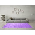 thumbnail image 3 of Ahgly Company Indoor Rectangle Abstract Purple Contemporary Area Rugs, 7' x 9', 3 of 4