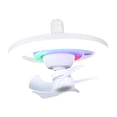 thumbnail image 3 of Ventilador de techo con luz, lámpara regulable multifuncional RGB con control remoto, herramienta de iluminación de 10 pulgadas para dormitorio, sala, 3 of 9