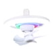 thumbnail image 3 of Ventilador de techo con luz, lámpara regulable multifuncional RGB con control remoto, herramienta de iluminación de 10 pulgadas para dormitorio, sala, 3 of 9