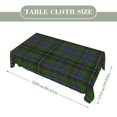 thumbnail image 2 of MacInnes Tartan Plaid Rectangular Tablecloth 60"x86" with Lace Edge, Washable Durable Table Cover for Dining, Indoor Outdoor Home Restaurant Decor, 2 of 5